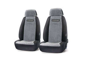 Модельные чехлы на ГАЗель, Соболь, Валдай GAZ-001 BK/GY