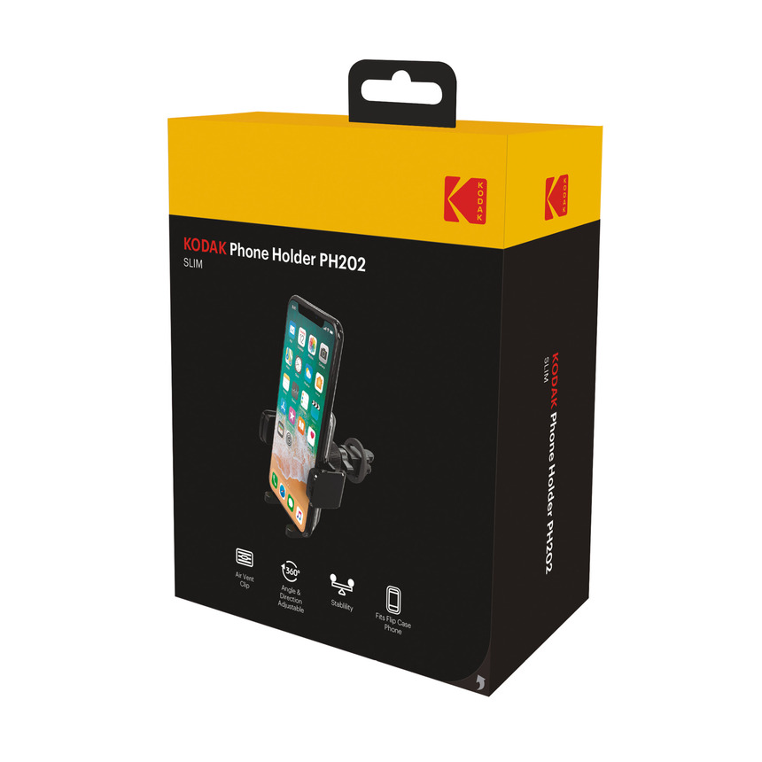 Универсальный автомобильный держатель KODAK с раздвижным фиксатором PH202