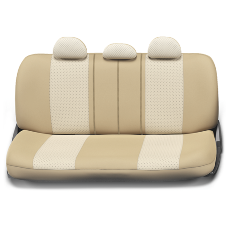 Чехлы на сиденья универсальные экокожа MATRIX MTX-1105G D.BE/L.BE (S)