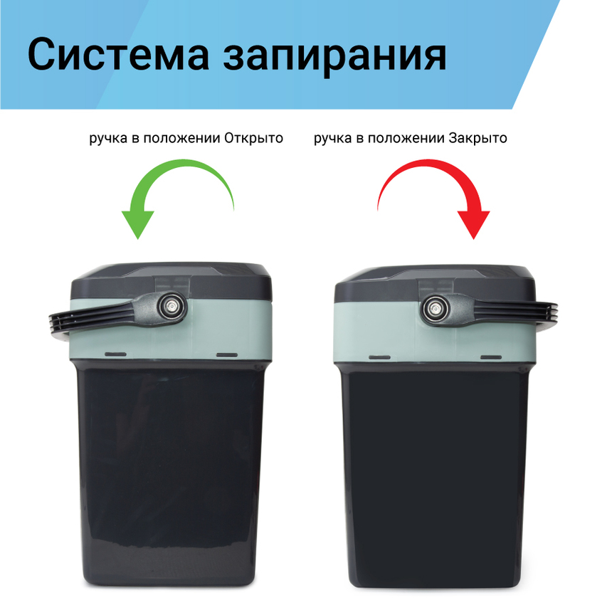 Холодильник термоэлектрический Climatek 24 л. (охлаждение, нагрев) CB-24L AC/DC