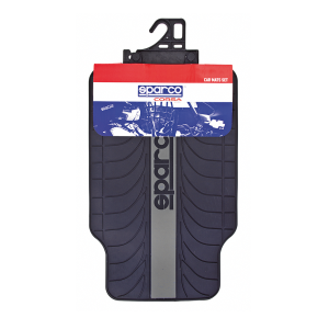 Ковры автомобильные "SPARCO", серия "Racing" SPC/RCN-504 BK/GY