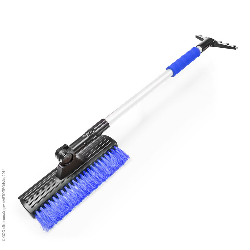 Щетка для снега "AUTOPROFI" SB-1457 BK/BL