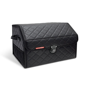 Органайзер автомобильный в багажник, размер 30х30х50 см ORG-50GF BK/BK