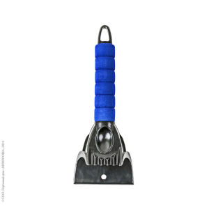 Скребок для снега "AUTOPROFI" SC-1416 BK/BL