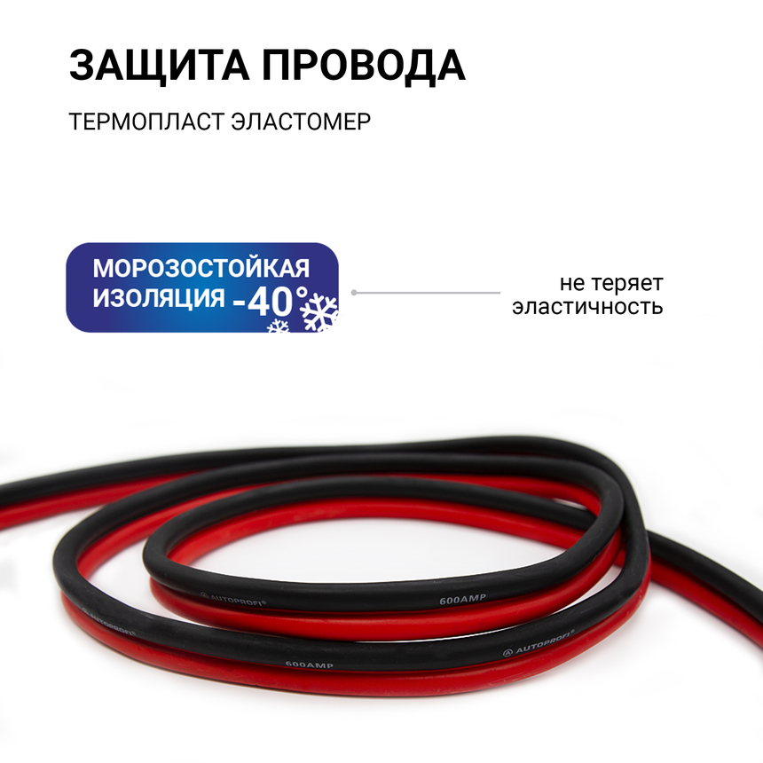 Провода прикуривания Аллигатор BC-600