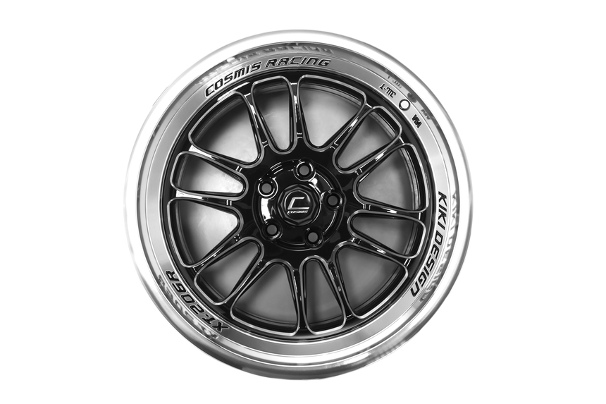 COSMIS  XT-206R 18x9,5 5x120 ET10 Black+diamond lip+spoke milling