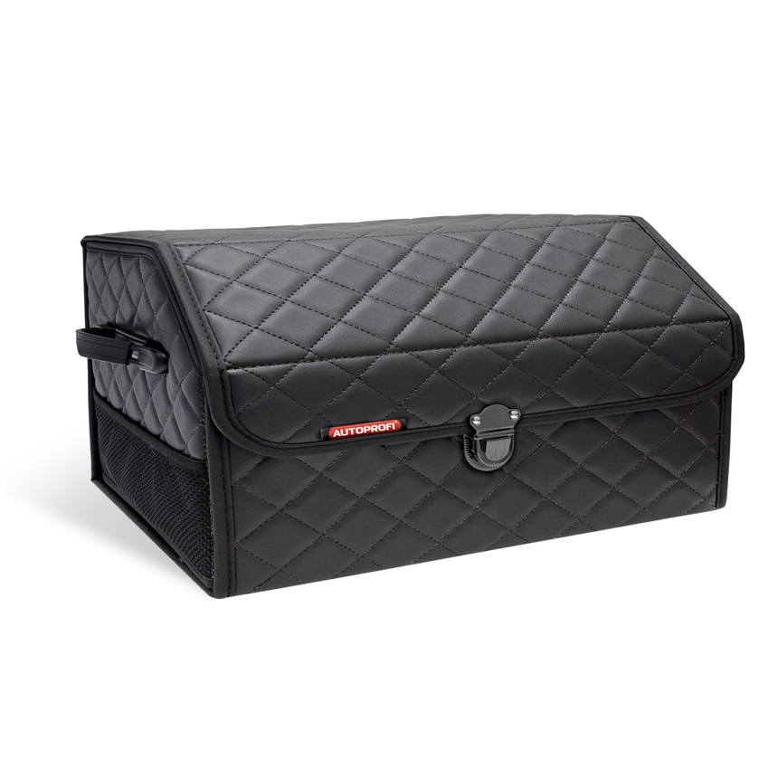 Органайзер автомобильный в багажник, размер 30х30х60 см ORG-60GF BK/BK