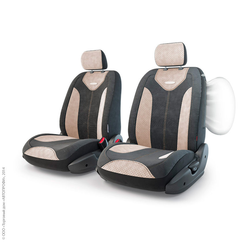 Чехлы на сиденья трансформеры MATRIX передний ряд TRS/MTX-001 BK/L.BE