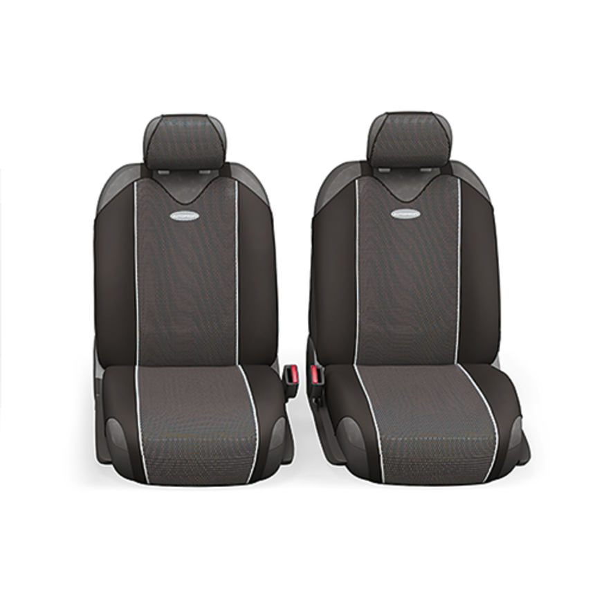 Майки на сиденья CARBON CRB-802 GY