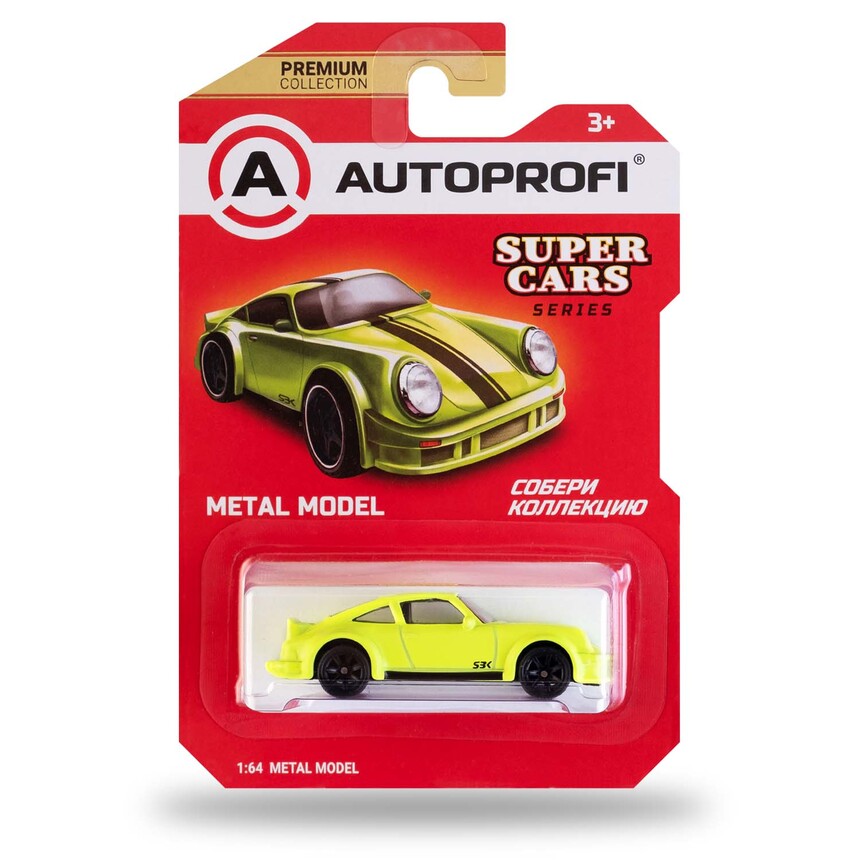Машинка коллекционная 1:64, Серия SUPER CARS, SUP-911 SUP-911 GR