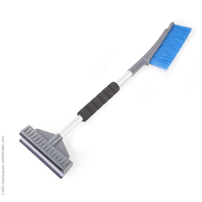 Щетка для снега "AUTOPROFI" SB-1443 GY/BL