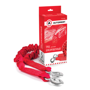 Трос буксировочный  эластичный "AUTOPROFI" TRL-5000